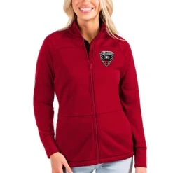 D.C. United Antigua Women's Links Full-Zip Golf Jacket - Red