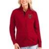 Real Salt Lake Antigua Women's Links Full-Zip Golf Jacket - Red