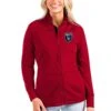San Jose Earthquakes Antigua Women's Links Full-Zip Golf Jacket - Red