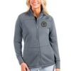 Philadelphia Union Antigua Women's Links Full-Zip Golf Jacket - Steel