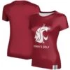 Washington State Cougars Women's Golf Women's T-Shirt - Crimson