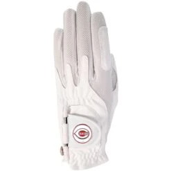 Cincinnati Reds Women's Left Hand Golf Glove & Ball Marker - White